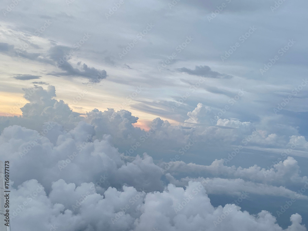 Fototapeta premium Beautiful sky with clouds in Mato Grosso do Sul - Brazil