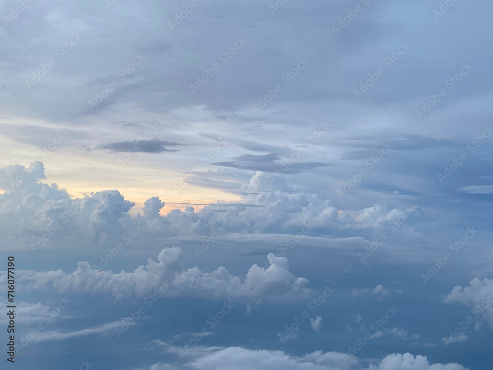 Fototapeta premium Beautiful sky with clouds in Mato Grosso do Sul - Brazil