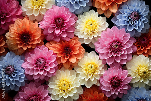 Dive into the enchanting world of blooms with these stock flower photos. AI generative