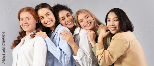 Beautiful happy young women...