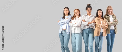 Beautiful confident young w...