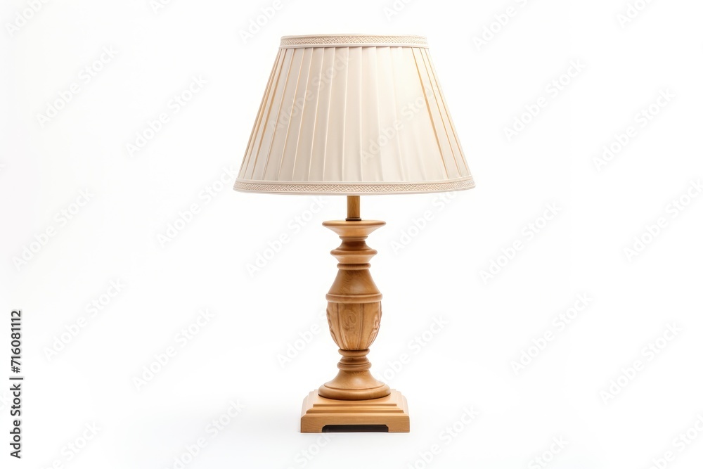 Obraz premium Table lamp isolated on white background