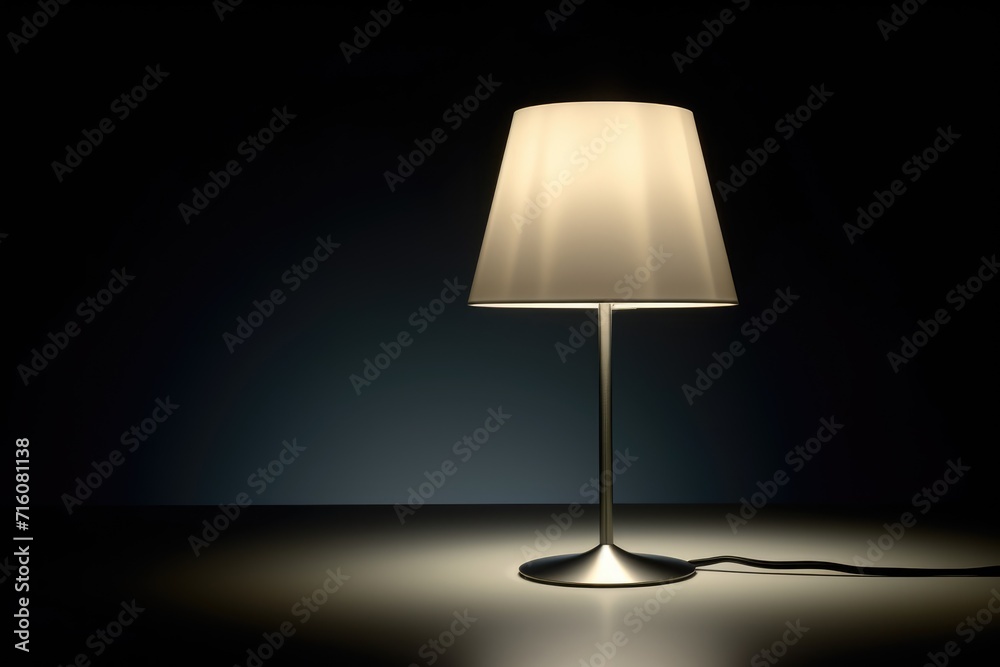 Table lamp isolated on white background Table lamp isolated on white background