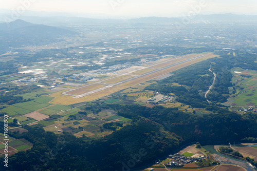 熊本空港 空撮