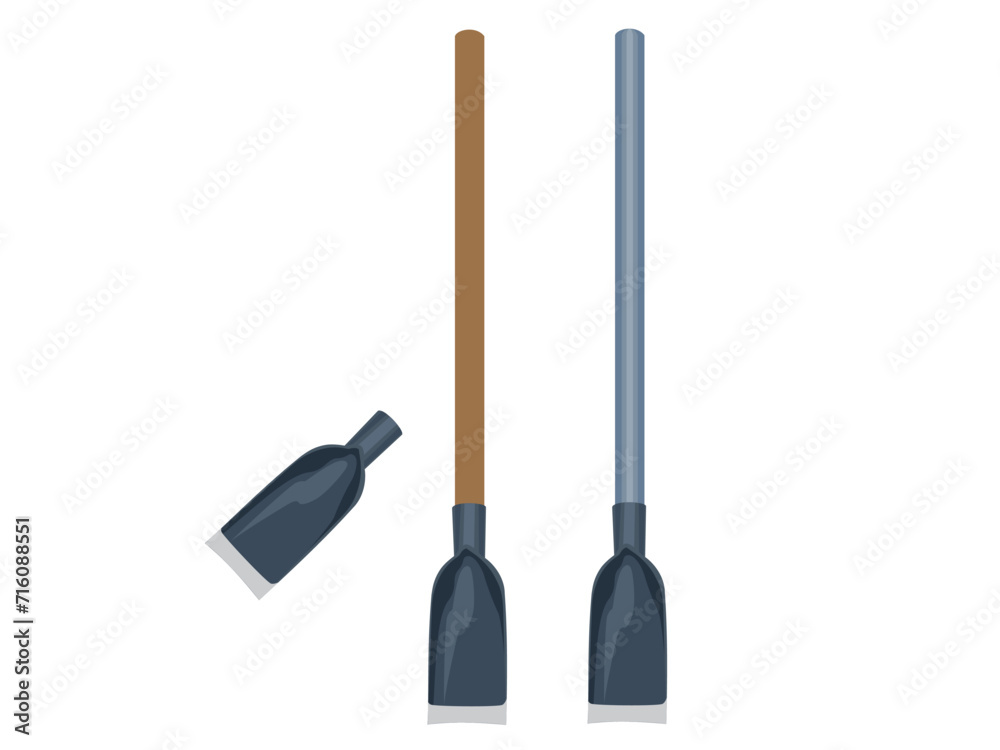 spade on a white background.