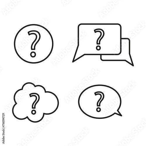 Contact As Flat Icon. Vector illustration. EPS 10.