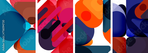 Geometric elements abstract backgrounds for wallpaper, business card, cover, poster, banner, brochure, header, website