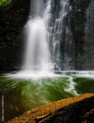 Hayden Run Falls in Summer  Columbus  Ohio