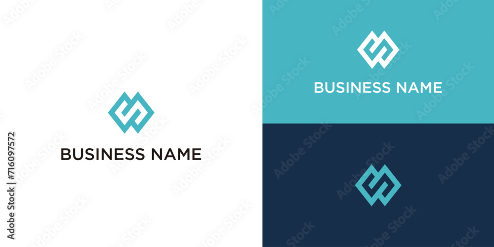 flat design sc or cs logo template flat design sc or cs logo template