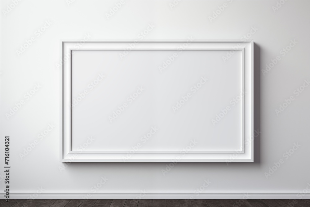 empty frame on wall empty frame on wall