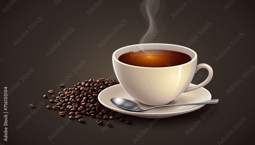 Obraz premium Creative Vector Design of a Beverage Cup