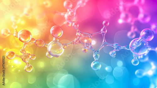 Molecular Structure Abstract Background 