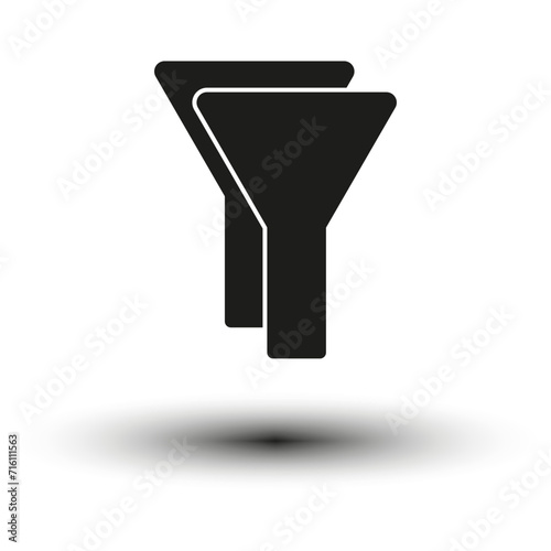 Filters icon. Vector illustration. EPS 10.