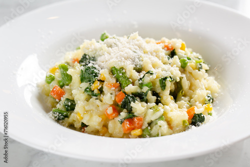 plate of risotto