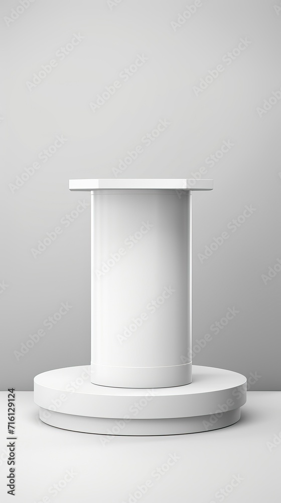 3D realistic podium for your product showcase. Blank Vector 3d illustration 3D realistic podium for your product showcase. Blank Vector 3d illustration