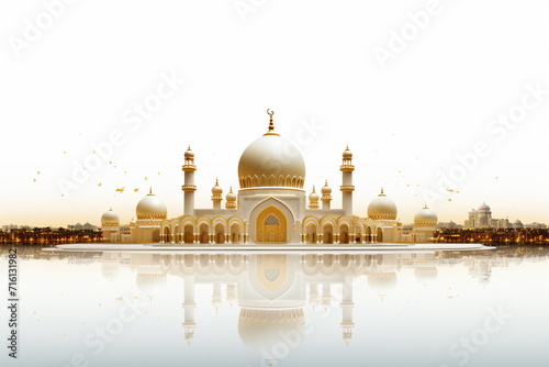 Sheikh Zayed Grand Mosque in Abu Dhabi, United Arab Emirates