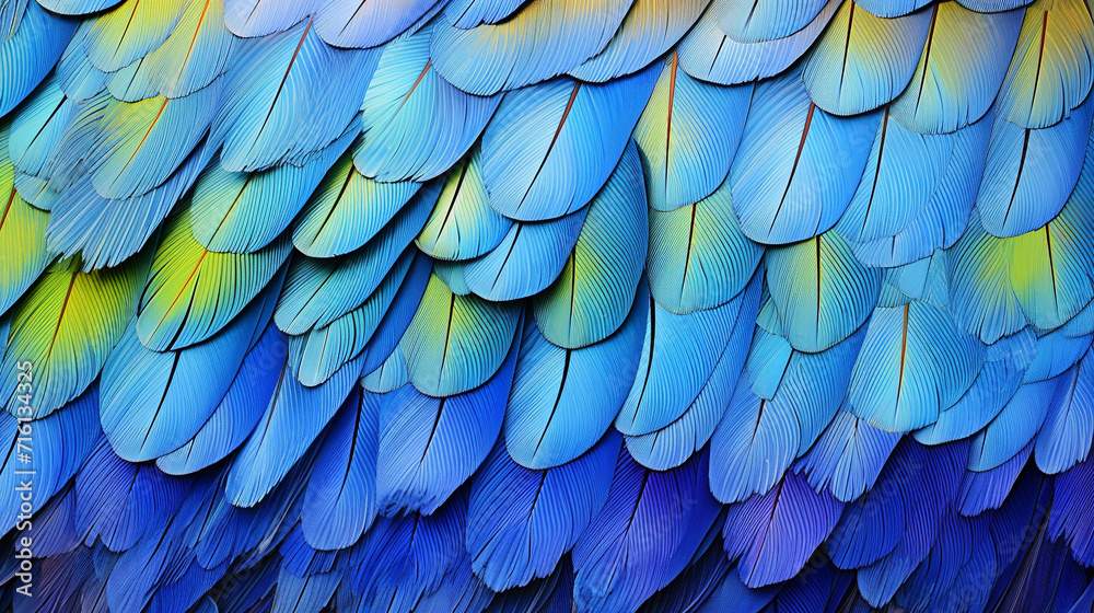 Obraz premium blue and yellow macaw