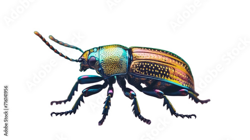 Paraepepeotes togatus is a beetle in the Cerambyci, Isolated on transparent PNG background, Generative ai