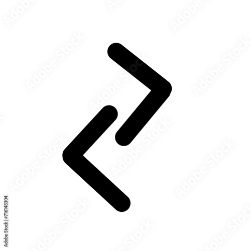 Runes. Illustration on white background for design photo