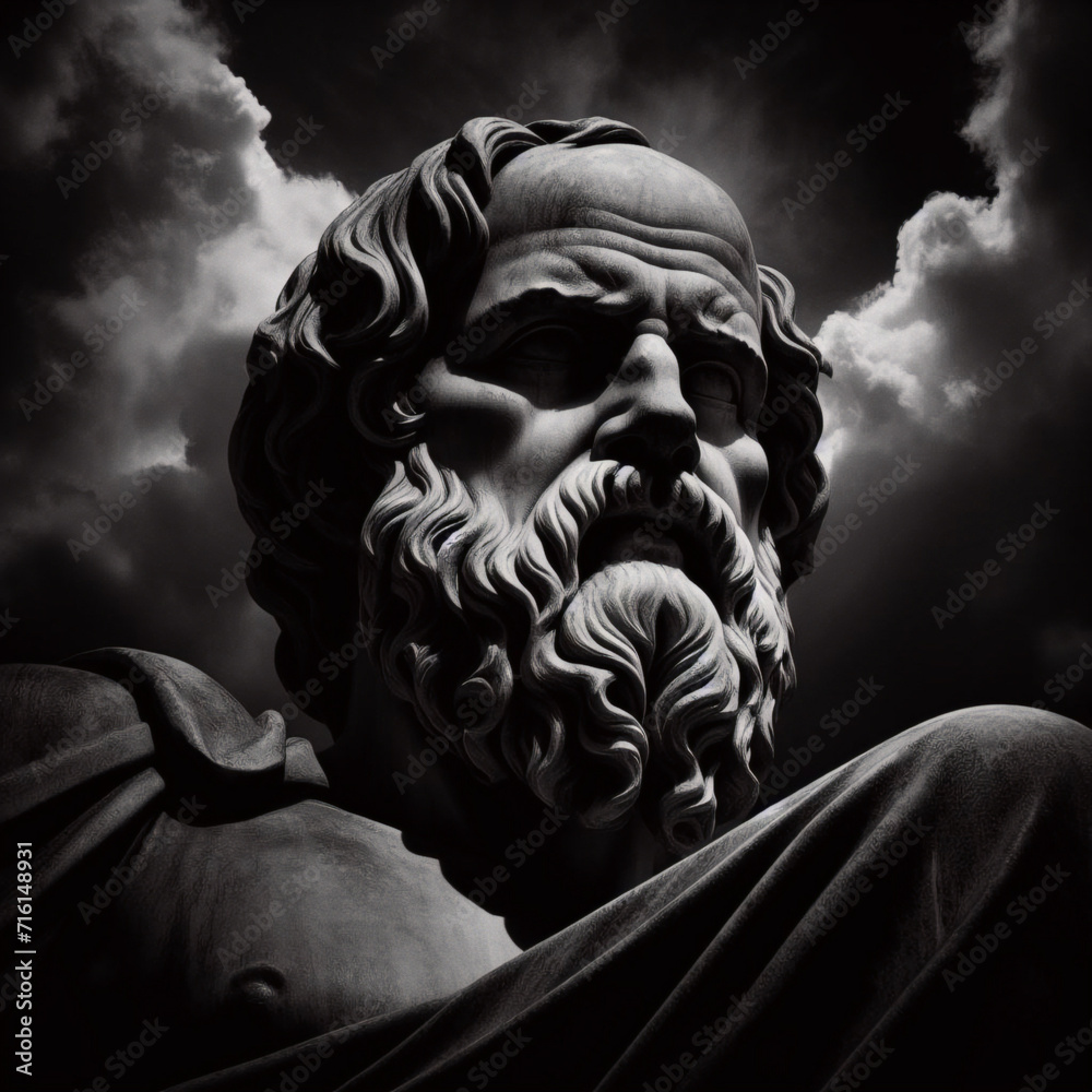 Socrates Greek Philosopher From Athens Founder Of Western Philosophy Socrates Bust Sculpture 7162