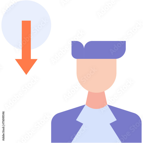 Demotion vector design .svg
