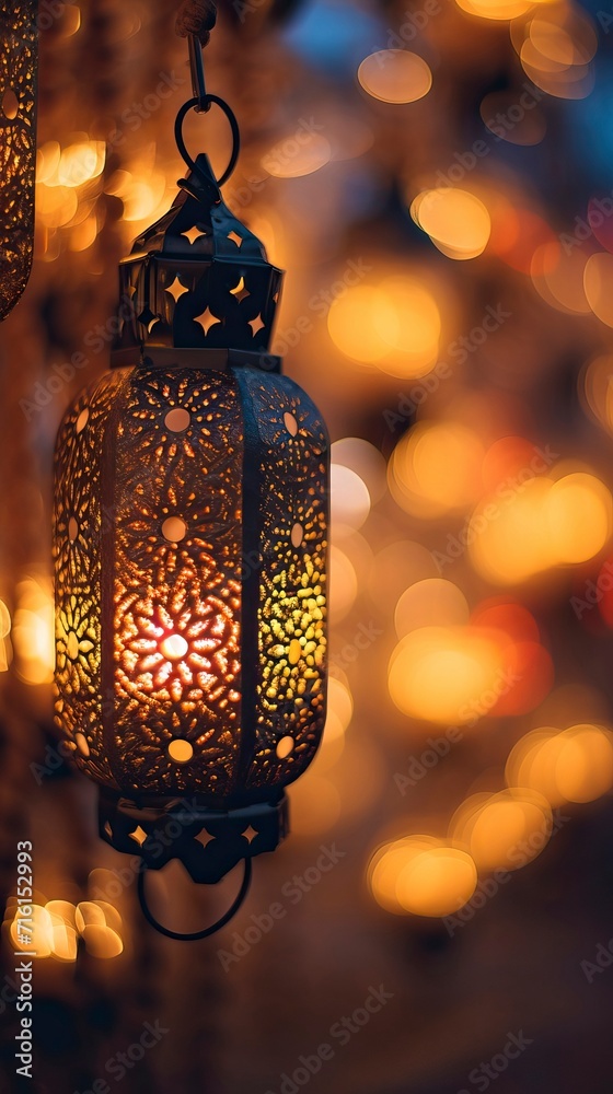 Bokeh Lights Behind the Intricate Pattern, Graphic Resources Bokeh Lights Behind the Intricate Pattern, Graphic Resources