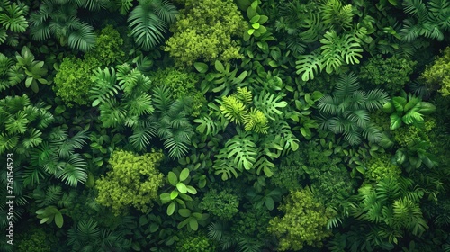 aerial view background forest of trees photo