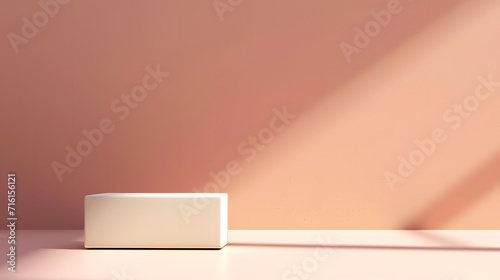 White Square Object on Table - Simple  Informative  and Descriptive