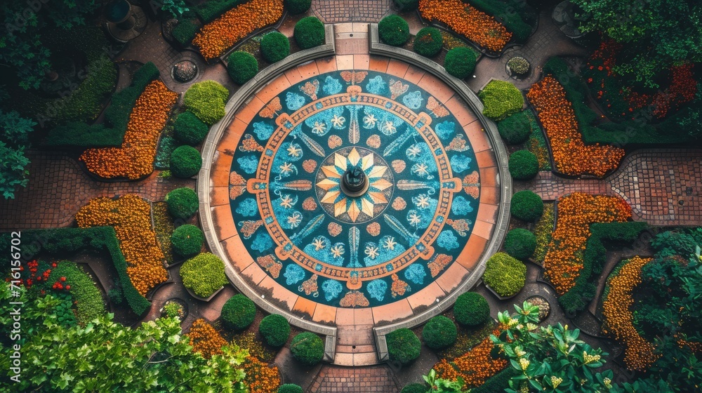 Fototapeta premium aerial view background