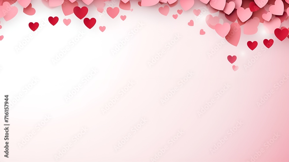 Love, Empty Banner Background with Hearts , love, empty banner background, hearts