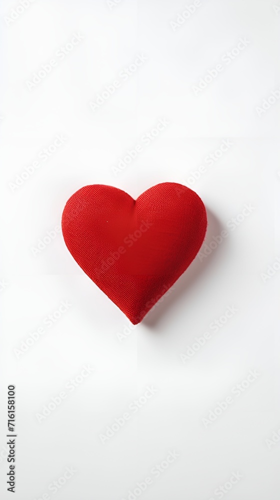 Love, Heart on Plain Background with Empty Space , love, heart, plain background, empty space