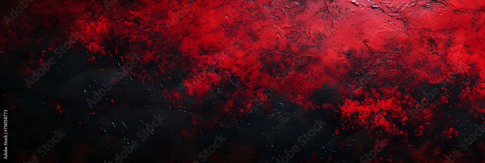 Red and black abstract texture