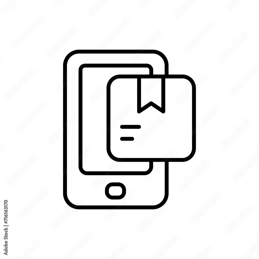 Mobile, packaging outline icons, minimalist vector illustration ,simple transparent graphic element .Isolated on white background Mobile, packaging outline icons, minimalist vector illustration ,simple transparent graphic element .Isolated on white background