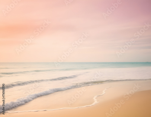 sunset on the sea background