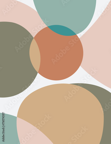 banner frame background .Colorful poster background vector illustration. art print for beauty, fashion and natural products, wellness, wedding and event.