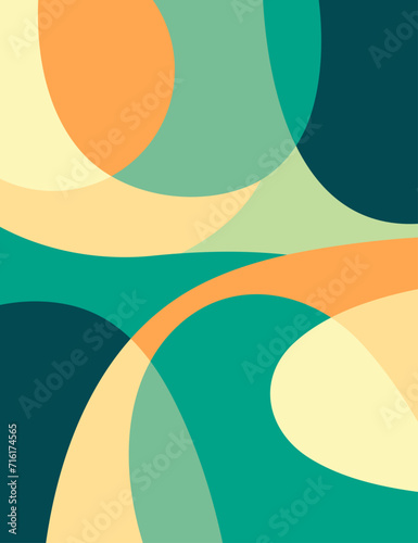 banner frame background .Colorful poster background vector illustration. art print for beauty, fashion and natural products, wellness, wedding and event.