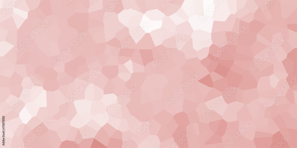 Fototapeta premium light pink crystallize abstract background vector illustration. Abstract Trianglify gradient Generative Art background illustration.light abstract mosaic polygonal background .