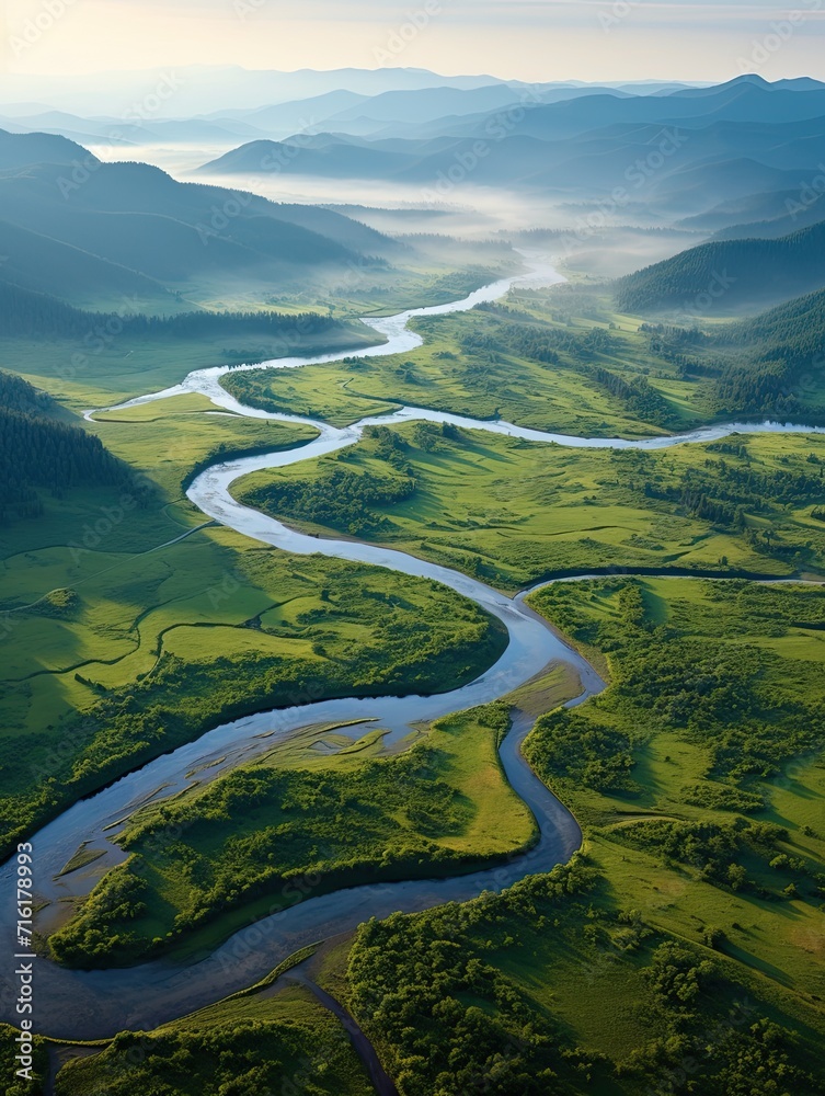 Wetland Ecosystems: Captivating Views from Marsh Valleys' Rich Landscape