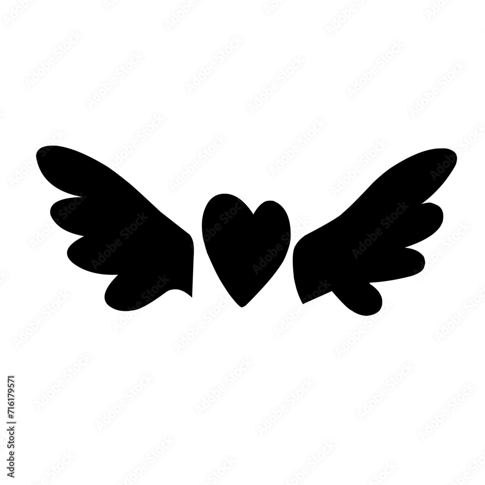 flying heart flying heart