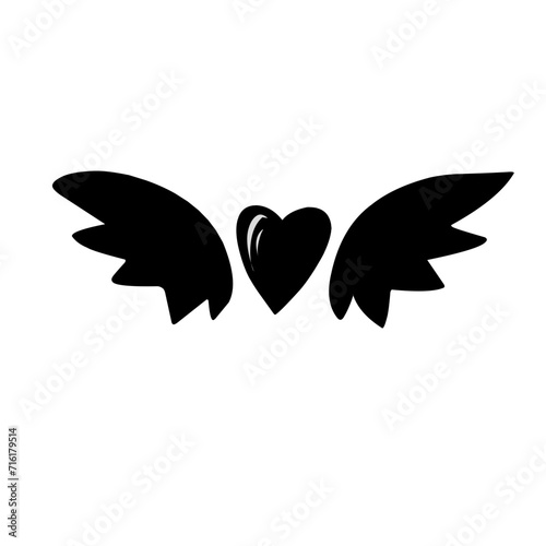 flying heart