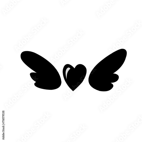 flying heart
