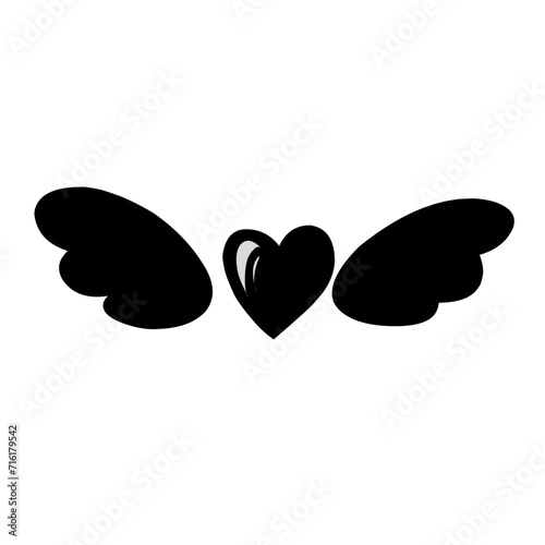flying heart