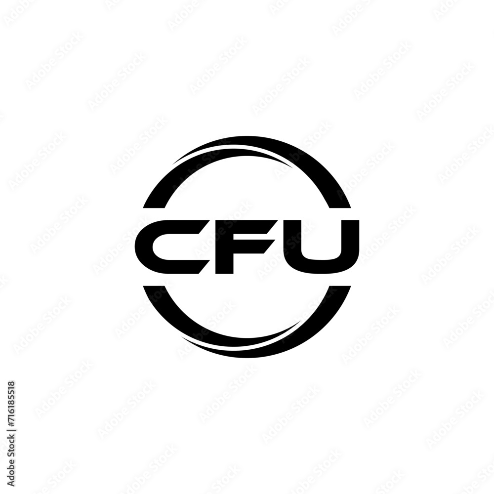 CFU letter logo design with white background in illustrator, cube logo, vector logo, modern alphabet font overlap style. calligraphy designs for logo, Poster, Invitation, etc. CFU letter logo design with white background in illustrator, cube logo, vector logo, modern alphabet font overlap style. calligraphy designs for logo, Poster, Invitation, etc.