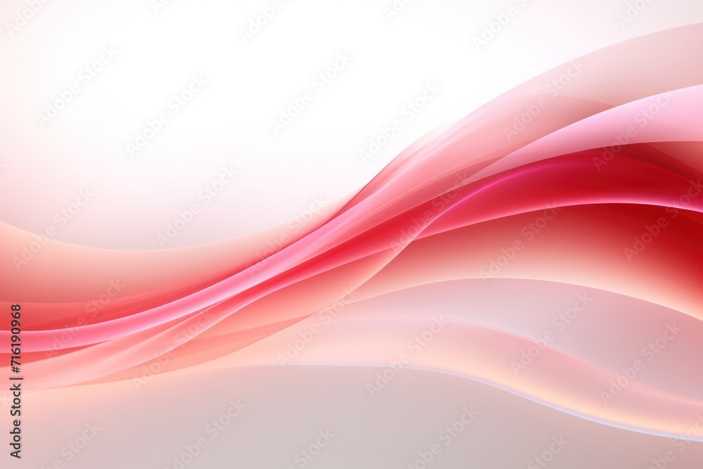Abstract red wave background. Set of wavy lines in the horizontal plane. Wave made of smoke on white background Abstract red wave background. Set of wavy lines in the horizontal plane. Wave made of smoke on white background