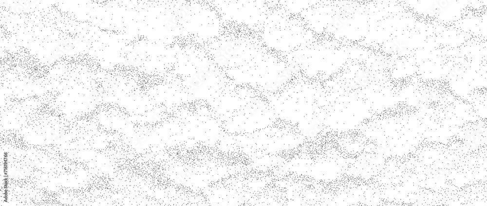 Grunge noise texture. Dirty grain background. Dotted halftone gradient overlay. Sand dusty distressed wallpaper. Vector grungy grit pattern. Black white random dot texture for poster, banner, print. Grunge noise texture. Dirty grain background. Dotted halftone gradient overlay. Sand dusty distressed wallpaper. Vector grungy grit pattern. Black white random dot texture for poster, banner, print.
