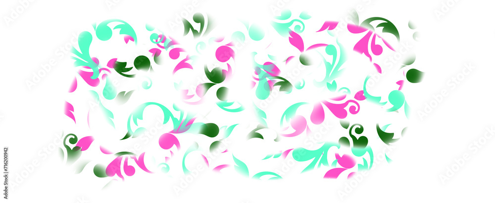 Patterns and designs that are enigmatic in charm, three-dimensional yet simple in feel.