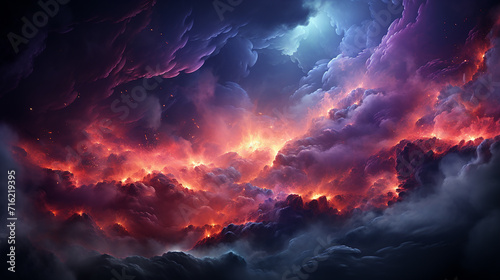 a_3d_fractal_nebula_space__background_banner_with_blank