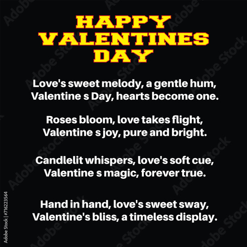 Happy valentines day poem, poetry.