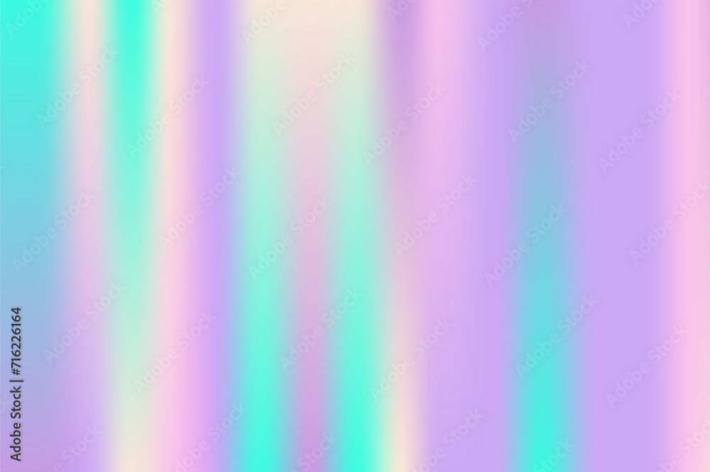 Free vector beautiful holographic colorful glowing wallpaper