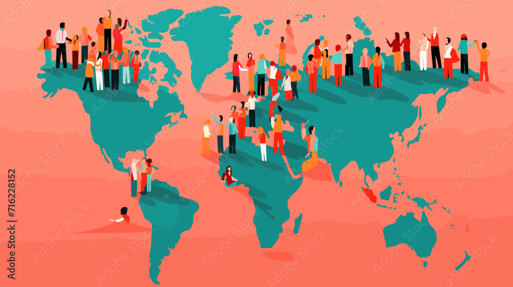 World wide business concept image. Vector illustration. World wide business concept image. Vector illustration.